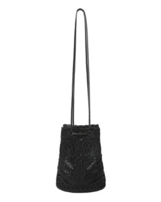 ＜Mame Kurogouchi (Women)＞Ｃｏｒｄｉｎｇ　Ｅｍｂｒｏｉｄｅｒｙ　Ｂｕｃｋｅｔ　Ｂａｇ　ＭＭＳＳ１７－ＡＣ４０５
