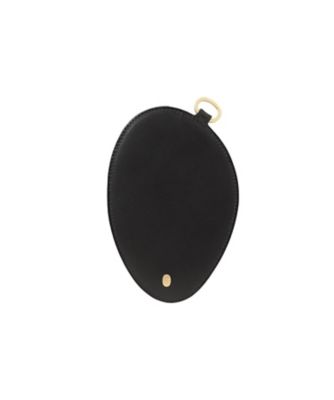 Monogram Rounded Leather Card