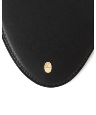 Monogram Rounded Leather Card