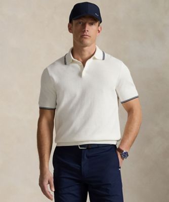 パフォーマンス　コットンブレンド　Ｐｏｌｏ　セーター