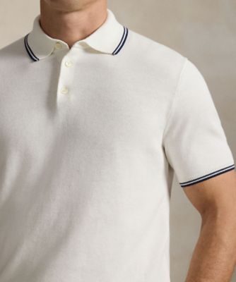 パフォーマンス　コットンブレンド　Ｐｏｌｏ　セーター