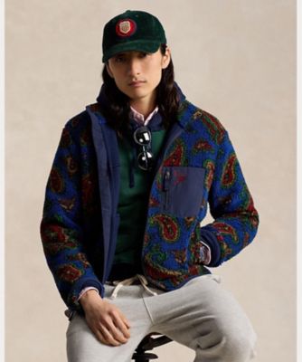 ≪送料無料≫ペイズリー パイル フリース ジャケット ＭＮＰＯＫＮＩ１６８２３７６０ | POLO RALPH LAUREN (Men)/ポロ ラルフ  ローレン | 三越伊勢丹オンラインストア・通販【公式】