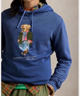 Ｐｏｌｏ　ベア　ガーメントダイド　フリース　フーディ　ＭＮＰＯＫＮＩ１６８２４１５０