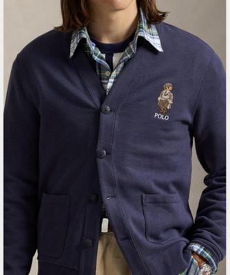 ポロラルフローレン　カーディガン　新品　Mサイズ Polo ベア フリース カーディガン