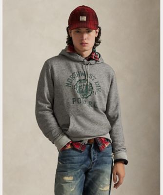 美品 ポロラルフローレン スイングトップ L ブラック フーディー ホースロゴ POLO RALPH LAUREN (ポロラルフローレン) ワンポイントロゴ フルジップ