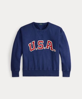 ＜POLO RALPH LAUREN (Men)＞ヴィンテージ　フィット　ＵＳＡ　クルーネック　スウェットシャツ　ＭＮＰＯＫＮＩ１６８２４５５０