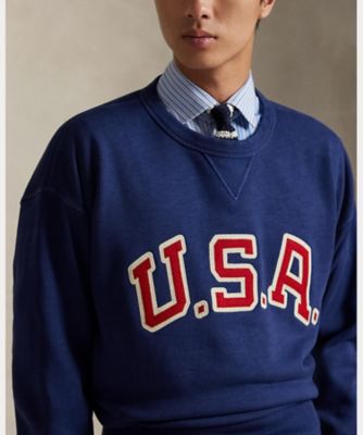 Polo Ralph Lauren 新品タグ付 クルーネック スウェット POLO RALPH LAUREN ポロ ラルフ ローレン ループバック コットン