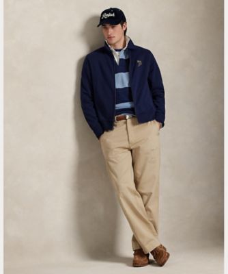 エンブロイダリー ループバック フリース ジャケット