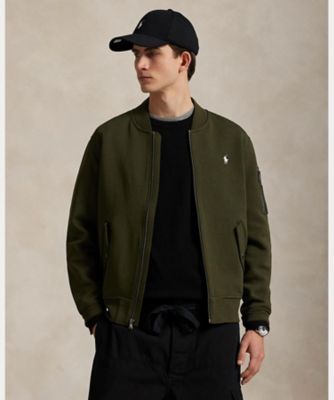 ダブルニット ボンバー ジャケット MNPOKNI16824675