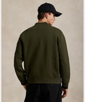 ダブルニット ボンバー ジャケット