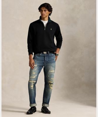 RL フリース クォータージップ スウェットシャツ