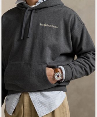 新品 POLO RALPH LAUREN ポロラルフローレン フリースフーディ リラックスド フィット ロゴ フリース フーディ