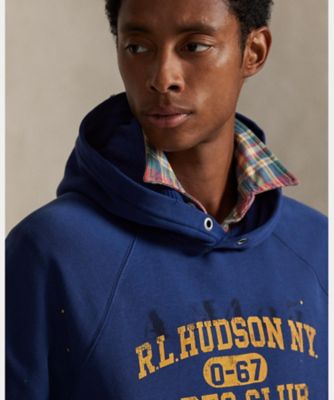 ヴィンテージ フィット フリース グラフィック フーディ