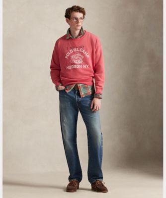 ヴィンテージ フィット フリース グラフィック スウェットシャツ