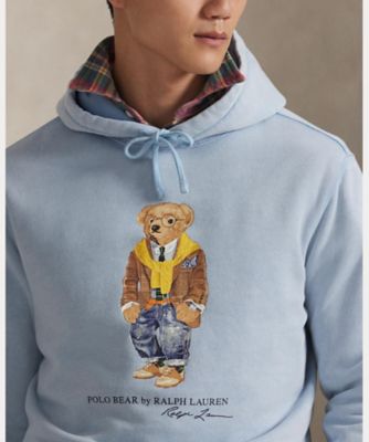 POLO RALPH LAUREN polo ベア　ガーメントダイドフリース Polo ベア ガーメントダイド フリース フーディ