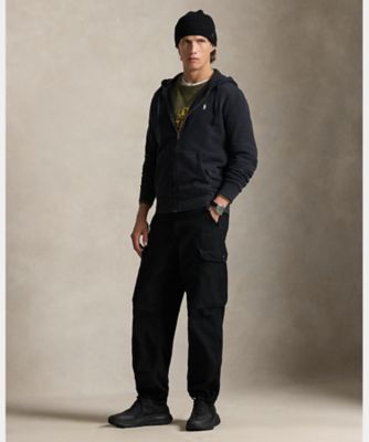 ループバック テリー フルジップ フーディ