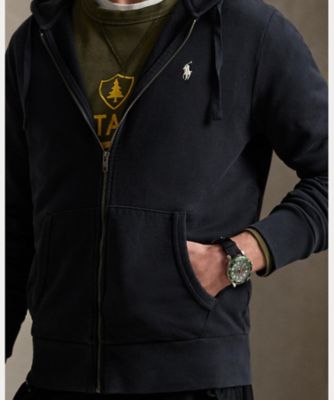 【着用1回・元値二万】Ralph Lauren スパテリーフルジップフーディ ループバック テリー フルジップ フーディ