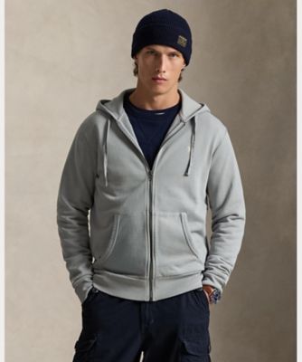 ループバック テリー フルジップ フーディ