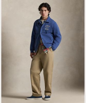 エンブロイダリー ループバック フリース ジャケット