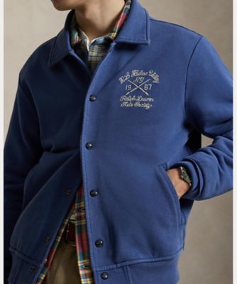 エンブロイダリー ループバック フリース ジャケット