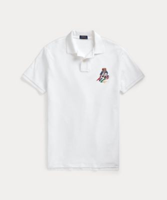 カスタム スリム フィット Ｐｏｌｏ ベア ポロシャツ 