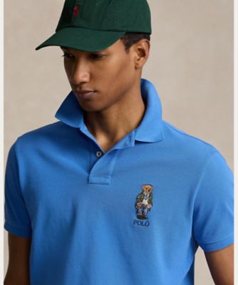 カスタム スリム フィット Ｐｏｌｏ ベア ポロシャツ 