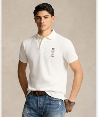 カスタム スリム フィット Ｐｏｌｏ ベア ポロシャツ ＭＮＰＯＫＮＩ１Ｎ８２２９４４ | POLO RALPH LAUREN (Men)/ポロ  ラルフ ローレン | 三越伊勢丹オンラインストア・通販【公式】