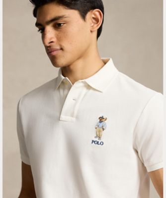 カスタム スリム フィット Ｐｏｌｏ ベア ポロシャツ ＭＮＰＯＫＮＩ１Ｎ８２２９４４ | POLO RALPH LAUREN (Men)/ポロ  ラルフ ローレン | 三越伊勢丹オンラインストア・通販【公式】