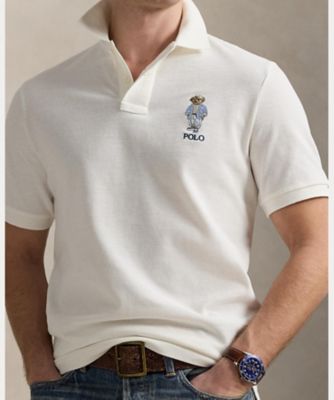 クラシック　フィット　Ｐｏｌｏ　ベア　メッシュ　ポロシャツ　ＭＮＰＯＫＮＩ１Ｎ８２３２９６
