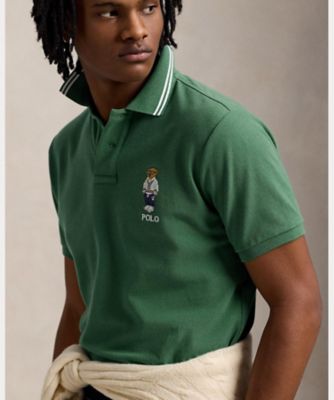 カスタム　スリム　Ｐｏｌｏ　ベア　メッシュ　ポロシャツ　ＭＮＰＯＫＮＩ１Ｎ８２３３２４