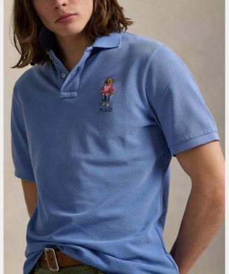 クラシック　フィット　Ｐｏｌｏ　ベア　メッシュ　ポロシャツ　ＭＮＰＯＫＮＩ１Ｎ８２３３５６