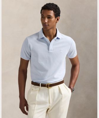 Polo Ralph Lauren カスタムスリムフィット ポロシャツ カスタムスリムフィットメッシュポロシャツ