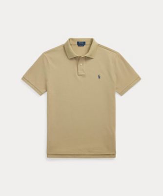 新品タグ付 ポロ ラルフローレン ポロシャツ カスタムスリムフィット グレーM★ ポロ ラルフ ローレン POLO RALPH LAUREN カスタム スリム