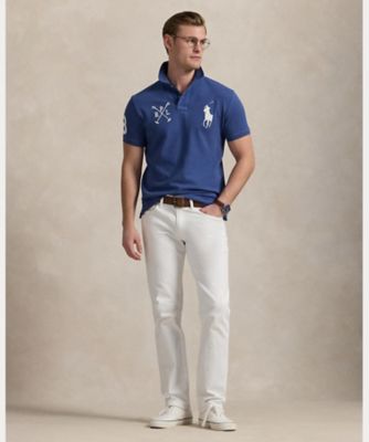 ラルフローレン　カスタムスリムフィット　ポロシャツ　ビッグポニー　Sサイズ POLO RALPH LAUREN ポロシャツ カスタム スリム フィット Big