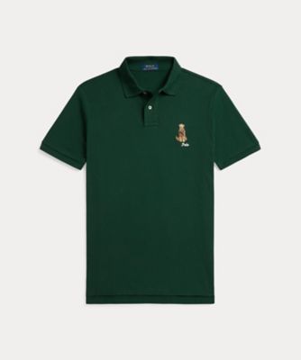 美品　ポロ　ラルフローレン　ポロシャツ　カスタムスリムフィット　xs カスタム スリム フィット ストレッチ オックスフォード