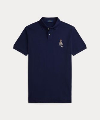 ＜POLO RALPH LAUREN (Men)＞カスタム　スリム　フィット　ドッグエンブロイダリー　ポロシャツ　ＭＮＰＯＫＮＩ１Ｎ８２３７１３