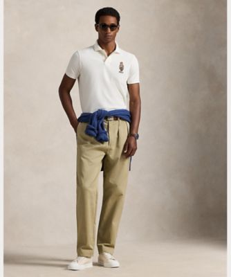 カスタム スリム フィット Polo ベア ポロシャツ