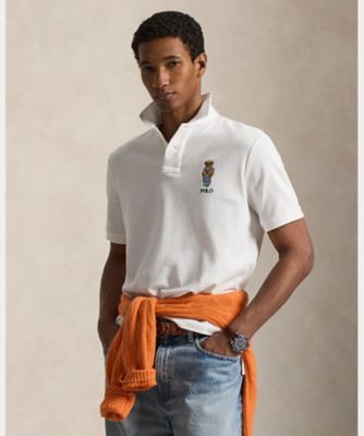クラシック フィット Polo ベア メッシュ ポロシャツ