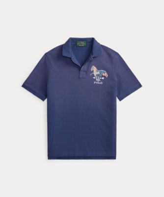 クラシック フィット Polo ベア メッシュ ポロシャツ