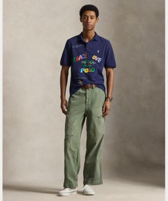クラシック フィット Peace Love Polo シャツ