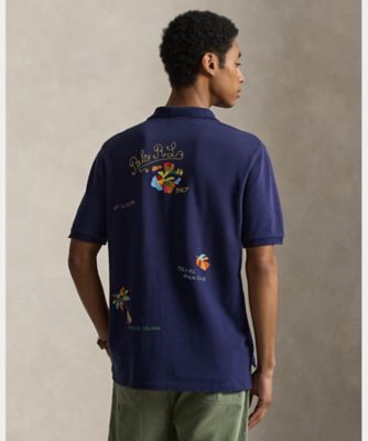クラシック フィット Peace Love Polo シャツ