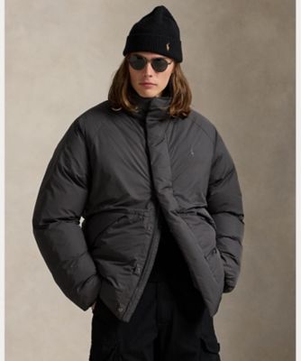 送料無料】モックネック ダウン ジャケット