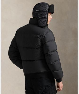 送料無料】テクスチャード リップストップ ダウン ジャケット