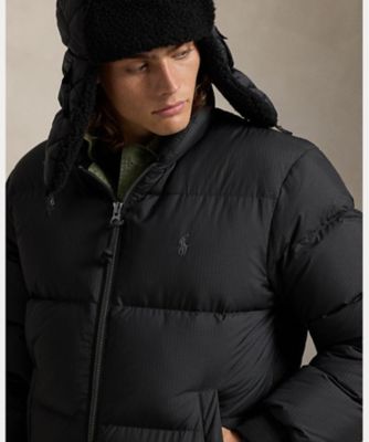 RALPH LAUREN メンズ ダウンジャケット 送料無料】テクスチャード リップストップ ダウン ジャケット