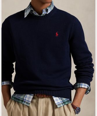 コットン クルーネック セーター