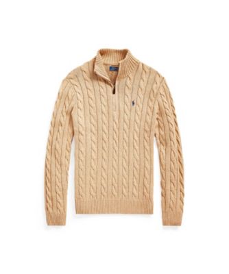 美品 POLO RALPH LAUREN ジップアップ ニット セーター - トップス