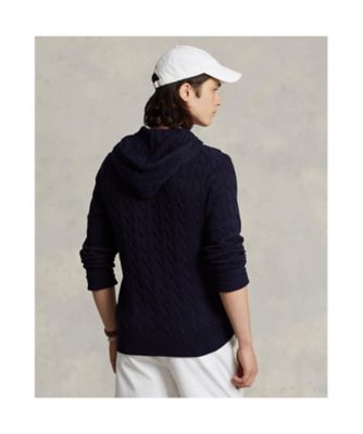 ケーブルニット コットン フーデッド セーター ＭＮＰＯＳＷＥ１６８２１１０１ | POLO RALPH LAUREN (Men)/ポロ ラルフ  ローレン | 三越伊勢丹オンラインストア・通販【公式】