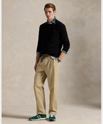 新品　Polo Ralph Laurenコットン クルーネック セーターL 楽天市場】ポロ ラルフローレン メンズ コットンのクルーネック