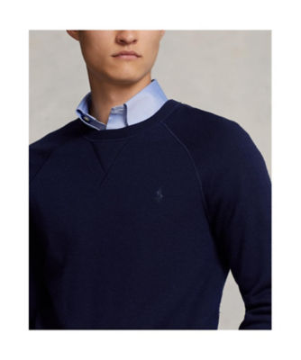 POLO RALPH LAUREN (Men)/ポロ ラルフ ローレン スリム フィット テクスチャード ウォッシャブル ウール セーター  ＭＮＰＯＳＷＥ１６８２１５８９ セーター - Drdavebilliards