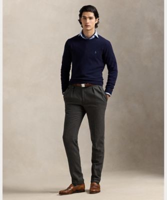 POLO RALPH LAUREN ニットセーター S ウール クルーネック セーター MNPOSWE16822395 | POLO